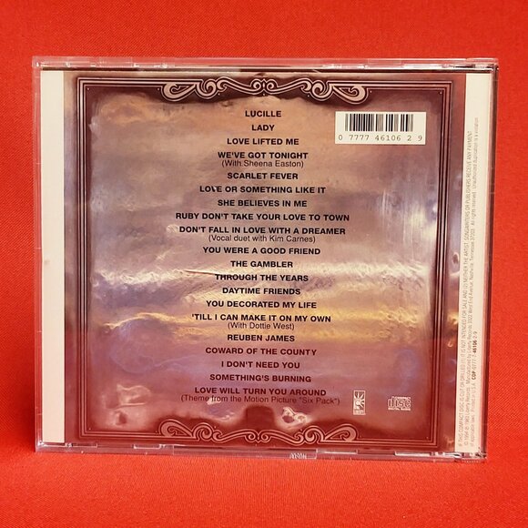 Kenny Rogers Twenty Greatest Hits Audio CD 1983 - Picture 2 of 8